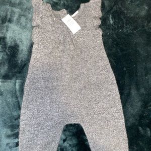 Gray one piece/romper